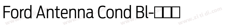 Ford Antenna Cond Bl字体转换 Ford Antenna Cond Bl字体转换